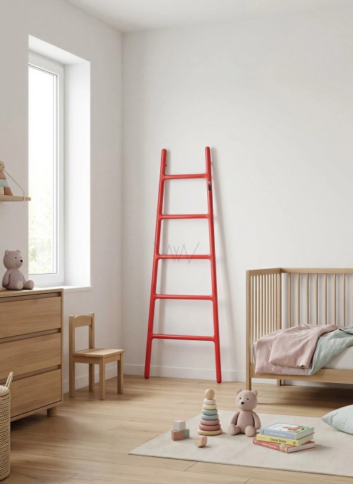 Полотенцесушитель-лесенка напольный, Wonzon & Woghand Rotenburg, WW-PR207-CGR цвет: красный