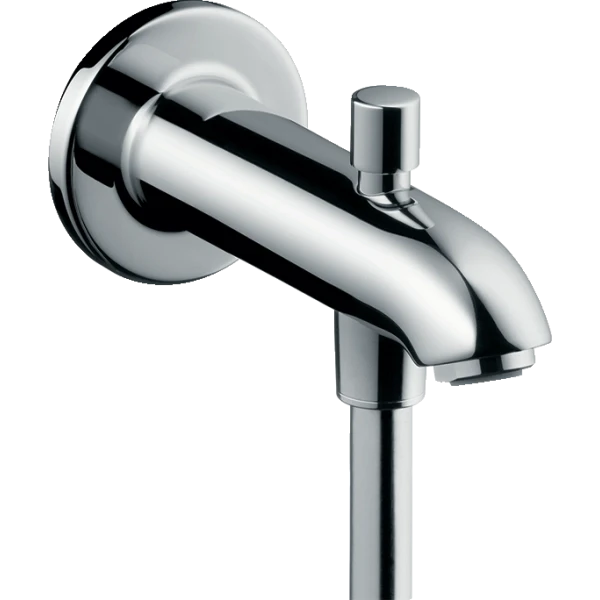 Излив для ванны с переключателем на душ, Hansgrohe, хром арт. 13423000