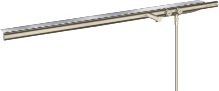 Термостат для ванны ShowerSolutions Axor, шлифованный никель арт. 45421820