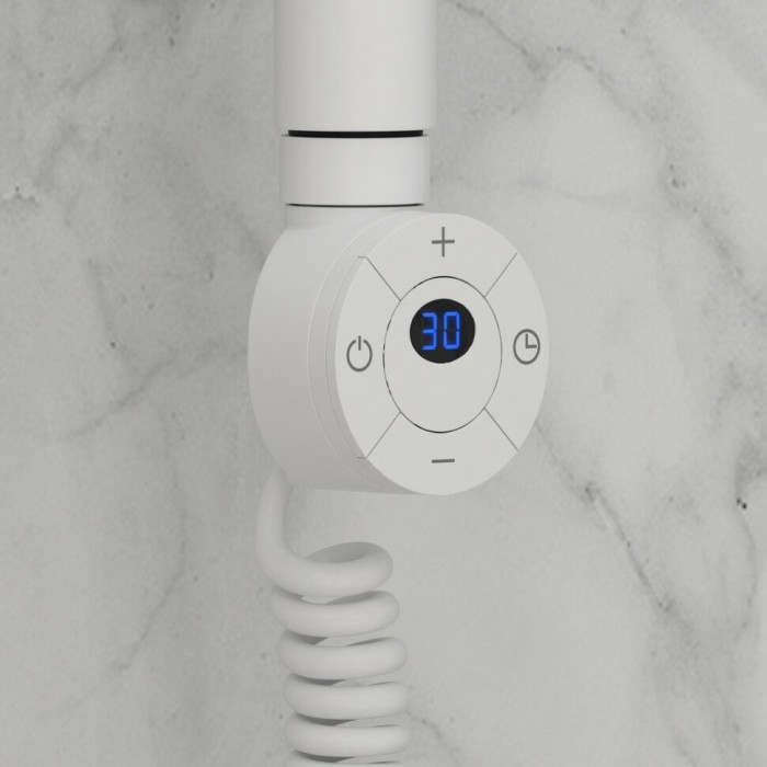 Стилье Электрический полотенцесушитель 600x400, Формат 22, 30522-6050 цвет: матовый белый