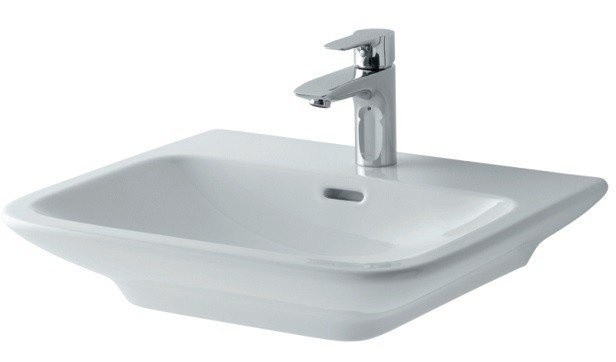 Раковина 55х45 см, накладная, MH TOTO, LW10033G цвет: белый