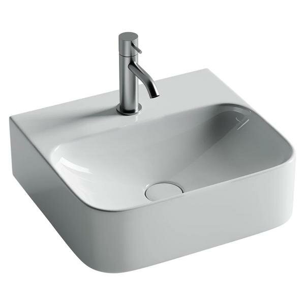 Подвесная раковина Ceramicanova Aura, белый арт. CN2005
