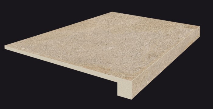 Ступень червиния песок фронтальная 33x45 Coliseum Gres Cervinia арт. 620070001176