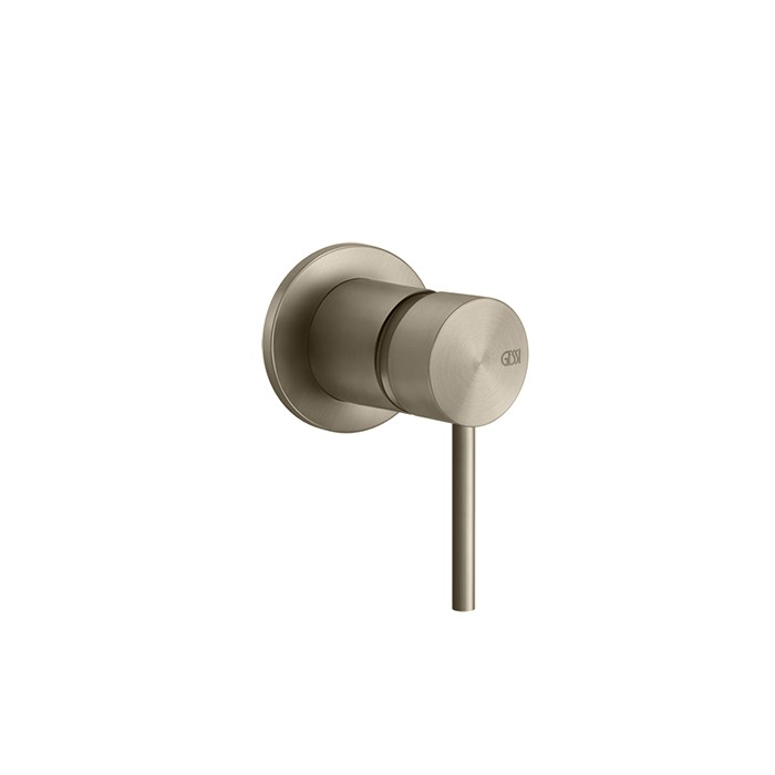 Смеситель для душа, встраиваемый, Gessi 316, warm bronze brushed pvd арт. 54019#726