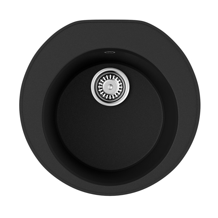 Кухонная мойка Omoikiri Miya 50-R-BL Tetogranit, цвет черный арт. 4993502