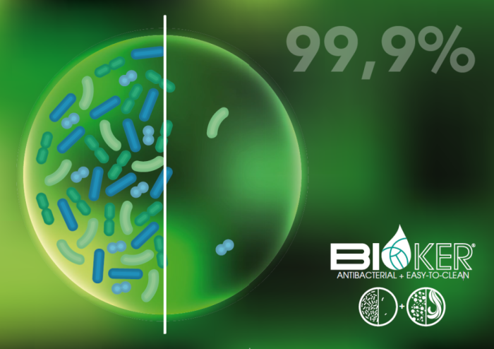 Унитаз подвесной, безободковый, цвет белый с антибактериальным и грязеотталкивающим покрытием BIOKER, Scarabeo GLAM - 5201/TW BK