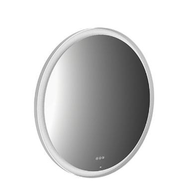 Зеркало Emco круглое D90см., с подсветкой, в раме, цвет: белый арт.4413 009 09