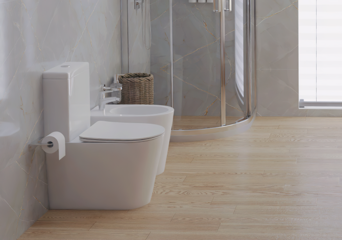 Биде напольное Aquatek Вега, белый арт. AQ1058-00