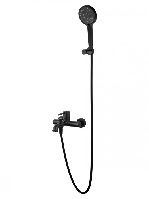 Смеситель для ванны с душем, Wonzon &amp; Woghand Tor, WW-88037073-MB цвет: черный