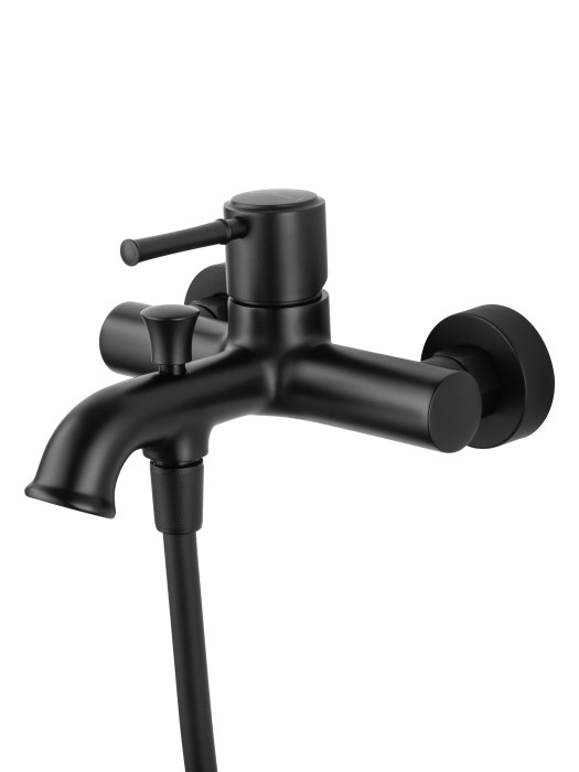 Смеситель для ванны с душем, Wonzon & Woghand Tor, WW-88037073-MB цвет: черный