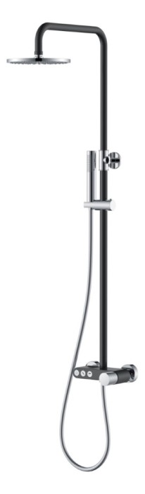 Стойка для душа black touch chrome, Boheme Stick - 128-BCR.2