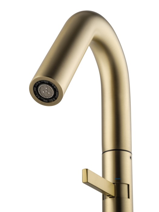 Смеситель для раковины высокий, Wonzon & Woghand, WW-6068-BG цвет: золото