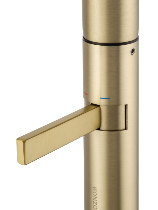 Смеситель для раковины высокий, Wonzon & Woghand, WW-6068-BG цвет: золото