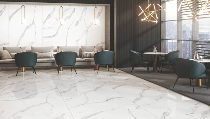 Керамогранит Carrara White Slim 120x60 Marble Artcer арт. 000194