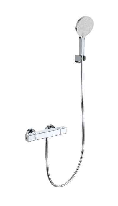 Смеситель для душа с термостатом, Wonzon &amp; Woghand Stay, WW-B2016-A-CR цвет: хром