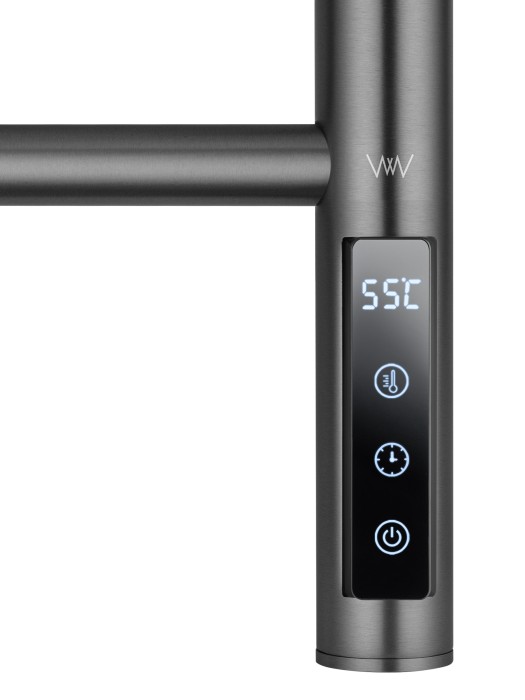 Полотенцесушитель электрический, Wonzon & Woghand Bonn, WW-AL4092-GM цвет: графит