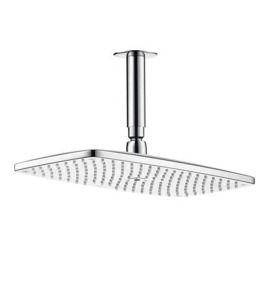 Верхний душ с потолочным кронштейном Raindance E Hansgrohe, хром арт. 26604000