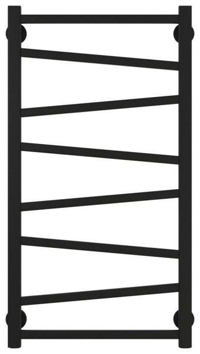 Сунержа Водяной полотенцесушитель 800x400, Сирокко, 31-0253-8040 цвет: матовый чёрный