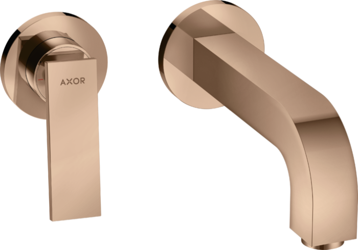 Смеситель для раковины Citterio Axor, полированное красное золото арт. 39121300