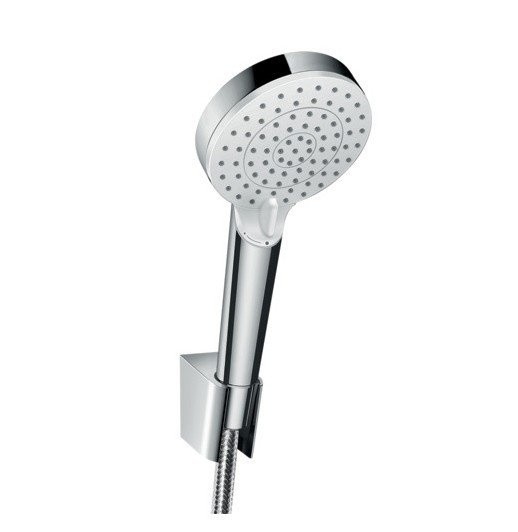 Душевой набор Vario с держателем и шлангом 160см Crometta Hansgrohe, белый, хром арт. 26692400