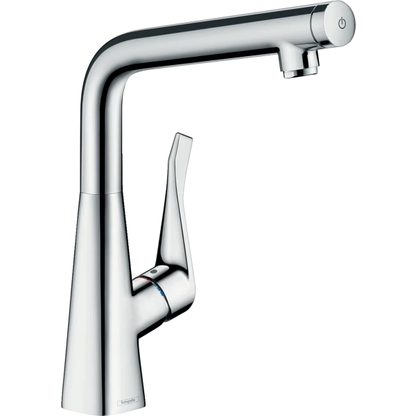 Смеситель для кухни, Hansgrohe Metris Select M71, хром арт. 14883000
