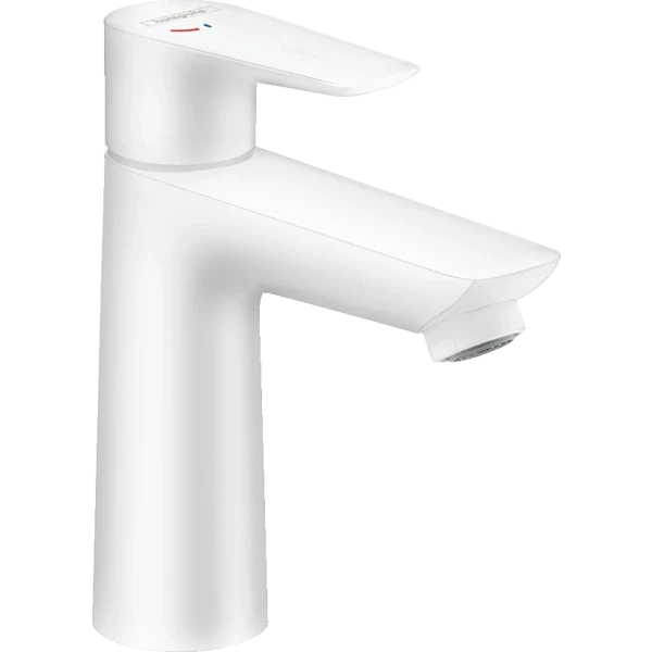 Смеситель для раковины CoolStart без сливного гарнитура, Hansgrohe Talis E, белый арт. 71714700