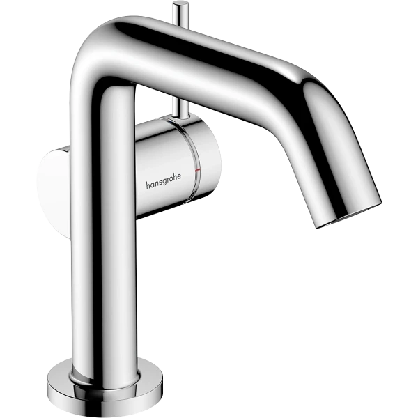 Смеситель для раковины Fine CoolStart, EcoSmart+, с донным клапаном Push-Open, Hansgrohe Tecturis S, хром арт. 73320000