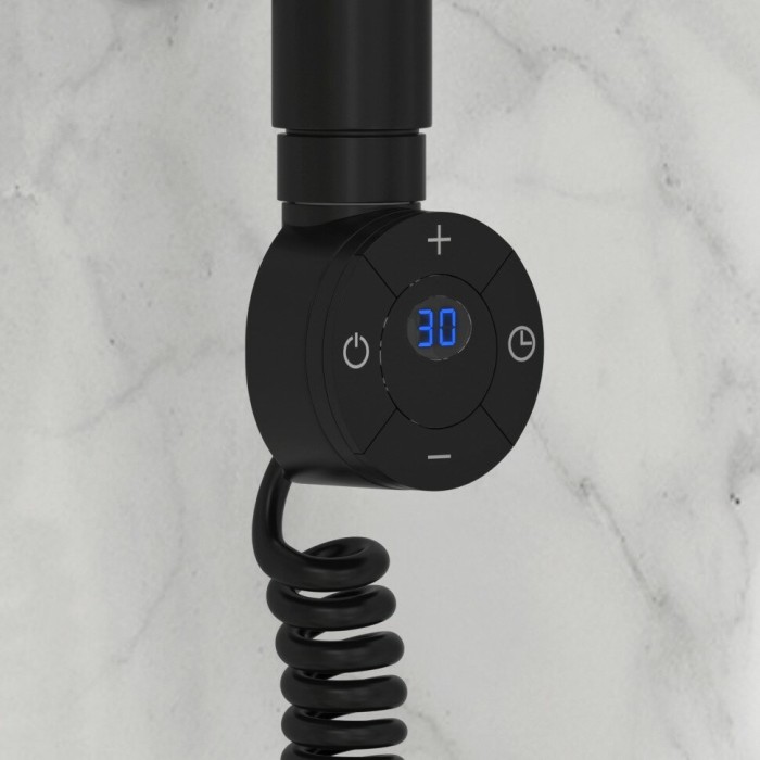 Стилье Электрический полотенцесушитель 1000x300, Формат 22, 31522-6050 цвет: матовый чёрный