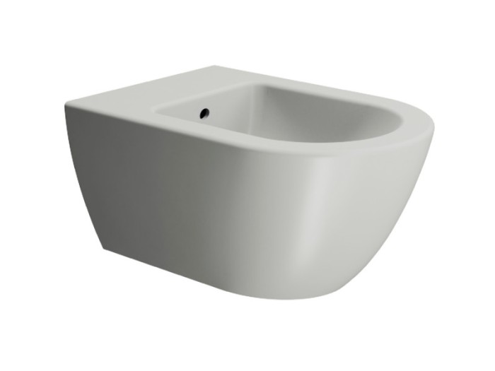 Биде подвисное 36х55 см, цвет cenere matte, безободковое, GSI Color-elements арт. 8865117