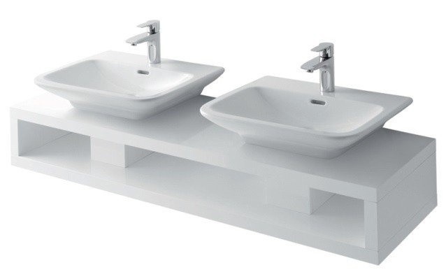 Консоль под раковину, подвесной, MH TOTO, FU10327U цвет: белый
