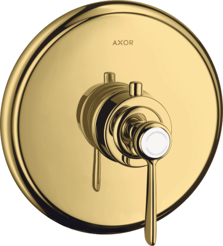 Термостат для душа HighFlow Montreux Axor, полированное золото арт. 16824990