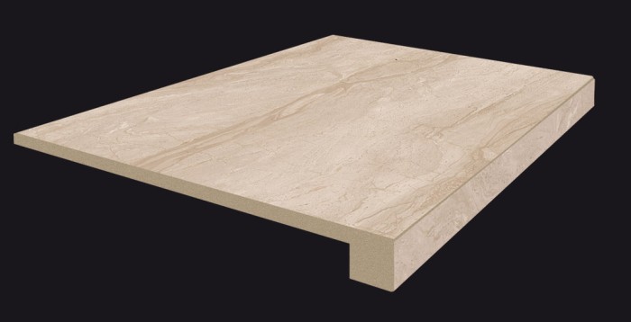 Ступень венеция белый фронтальная 33x45 Coliseum Gres Venezia арт. 620070000965