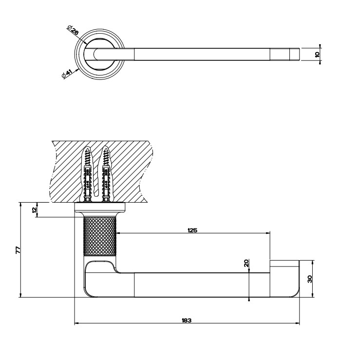 Держатель для туалетной бумаги вертикальный или горизонтальный, подвесной, Gessi Inciso, finox арт. 58455#149