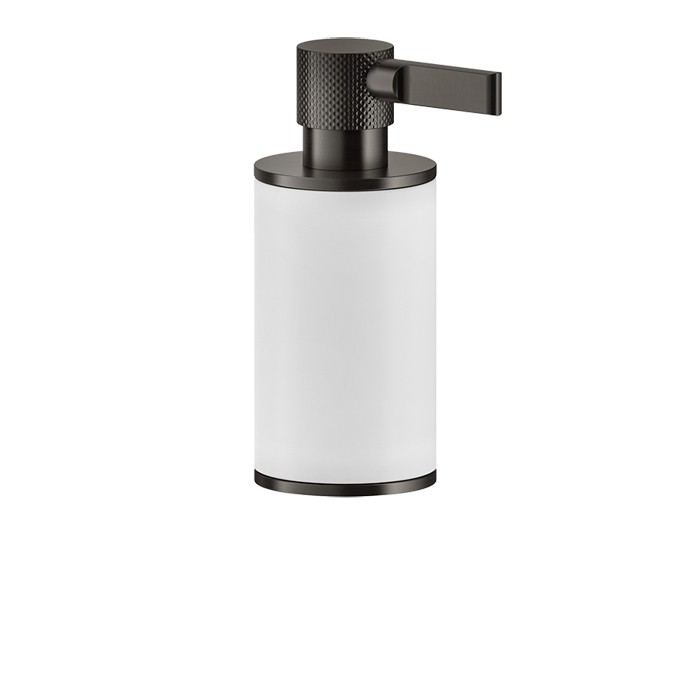 Дозатор для жидкого мыла настольный, Gessi Inciso, белый/nero xl арт. 58537#299