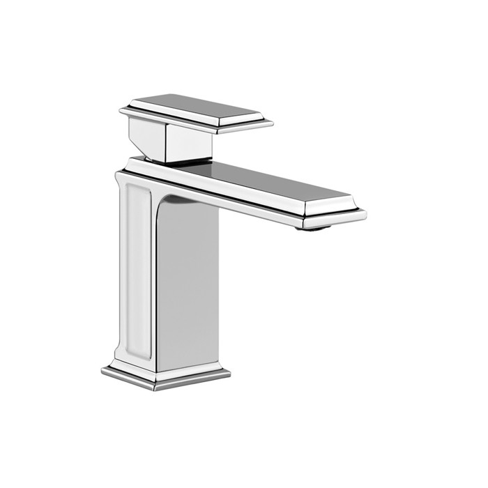 Смеситель для раковины на 1 отверстие, без донного клапана, Gessi Eleganza, хром арт. 46002#031