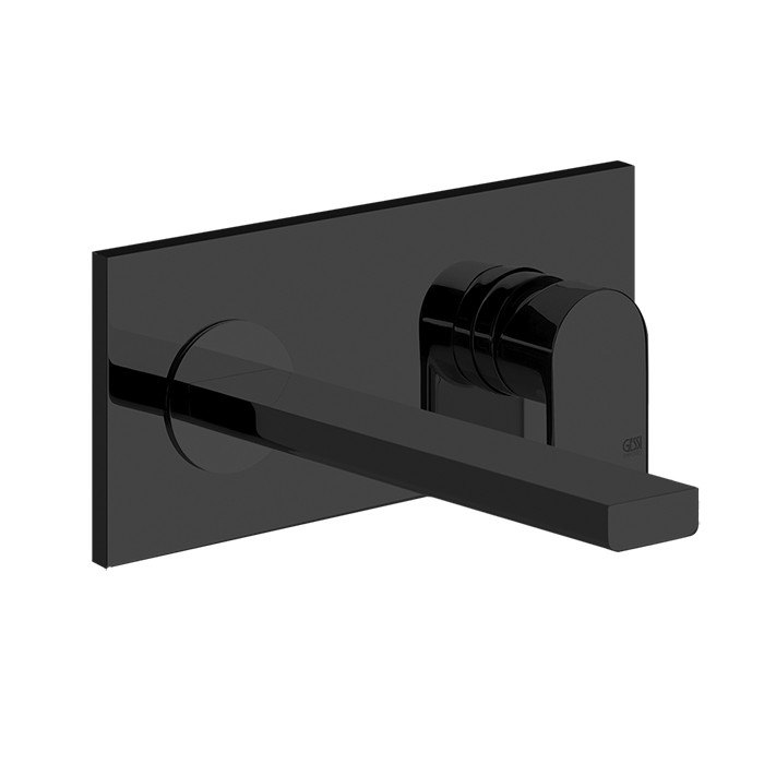 Смеситель для раковины, встраиваемый, излив: 20,9см., Gessi Emporio Via manzoni, black xl арт. 44895#299