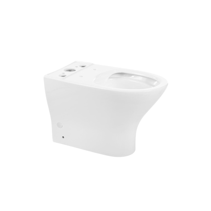 Чаша унитаза безободкового, P-trap BelBagno, глянцевый белый, Acqua арт. BB340CPR
