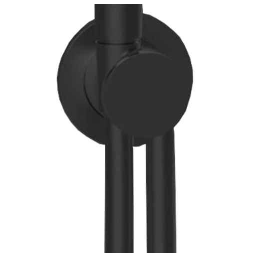 Душевая система Almar Core встраиваемая, с термостатом, верхний душ 23см, цвет черный матовый арт. SET-1.MB