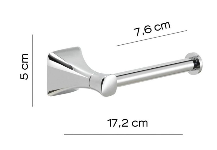 Бумагодержатель Cervino Gedy, CE24(13) цвет: хром