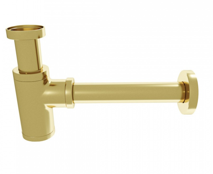 Сифон для раковины Lotis , цвет золото гляневый арт. L1029