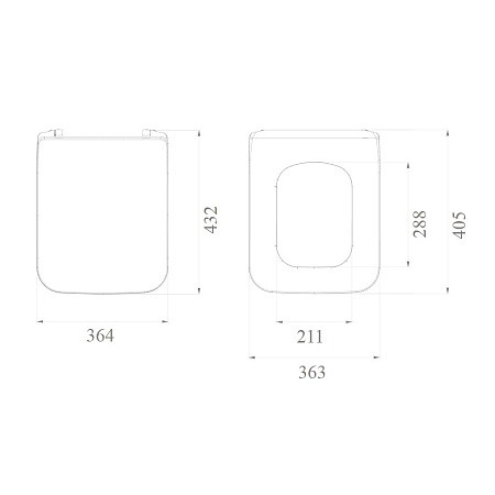 Крышка для унитаза gold (петли белые) микролифт, Boheme Hermitage - 956-G