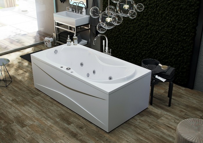 Ванна 180 с фронтальным экраном (слив слева) Aquatek Мартиника арт. MAR180-0000068