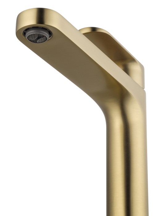 Смеситель для раковины высокий, Wonzon & Woghand, WW-H1034-BG цвет: золото