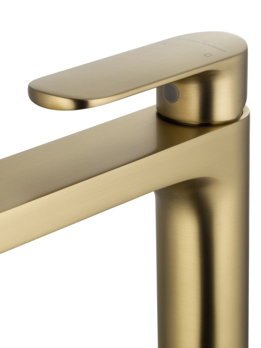 Смеситель для раковины высокий, Wonzon & Woghand, WW-H1034-BG цвет: золото