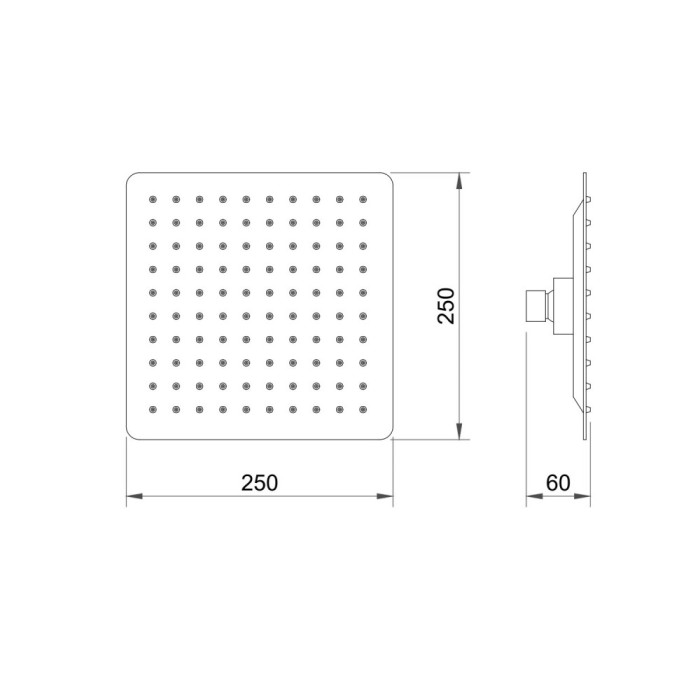 Душевой комплект BERGES Ventas, хром арт. 073001