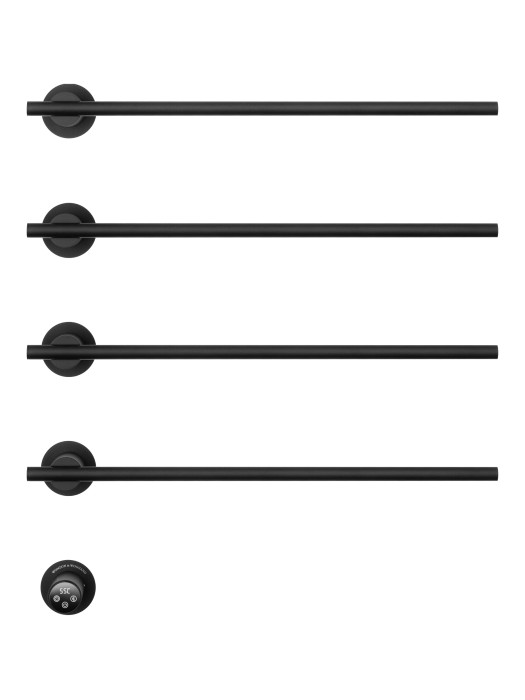 Полотенцесушитель электрический встраиваемый, Wonzon & Woghand Dortmund, WW-A364-MB цвет: черный