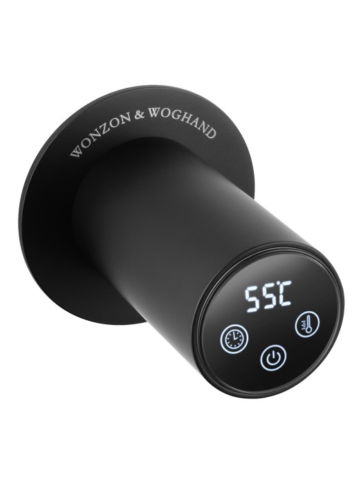 Полотенцесушитель электрический встраиваемый, Wonzon & Woghand Dortmund, WW-A364-MB цвет: черный