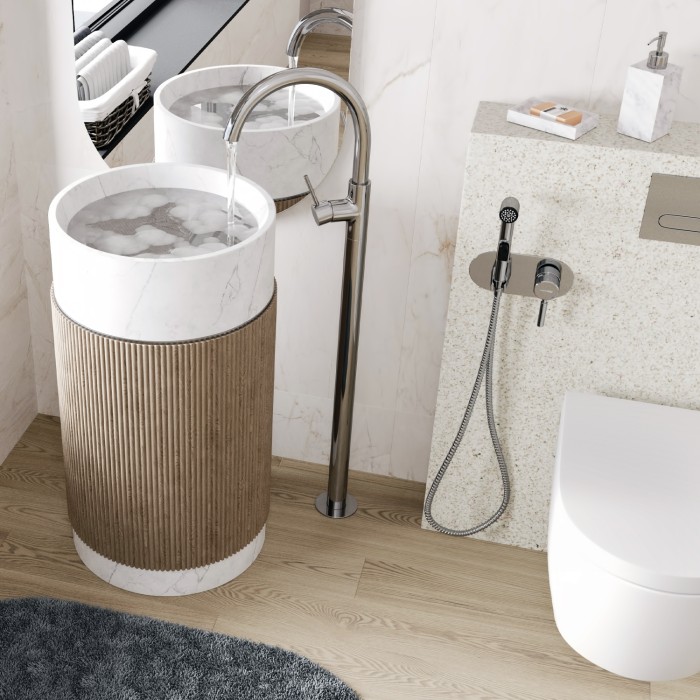 Напольный смеситель для раковины Main 4100 WasserKRAFT арт. 4153