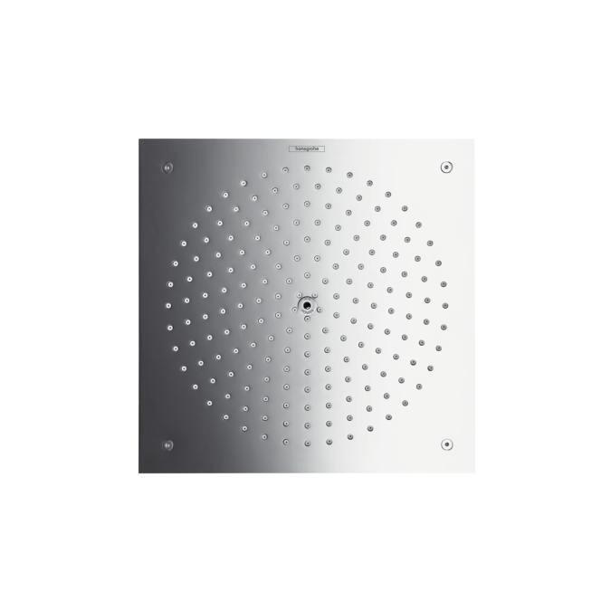 Верхний душ с потолочным креплением скрытого монтажа Raindance Hansgrohe, хром арт. 26472000