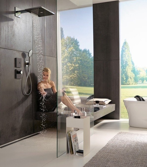 Душевой набор с держателем и шлангом 160см Raindance Select S Hansgrohe, хром арт. 26721000